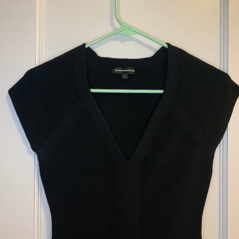 Express bodycon bandage dress
